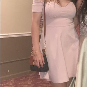 Lulus Off the Shoulder dress
